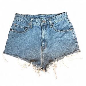 BDG Denim Frayed Hem Women Shorts